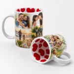 11oz Personalised “I Love You” Heart Mug