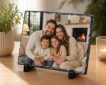 Personalised Photo Rock Slate - 15 × 20 cm