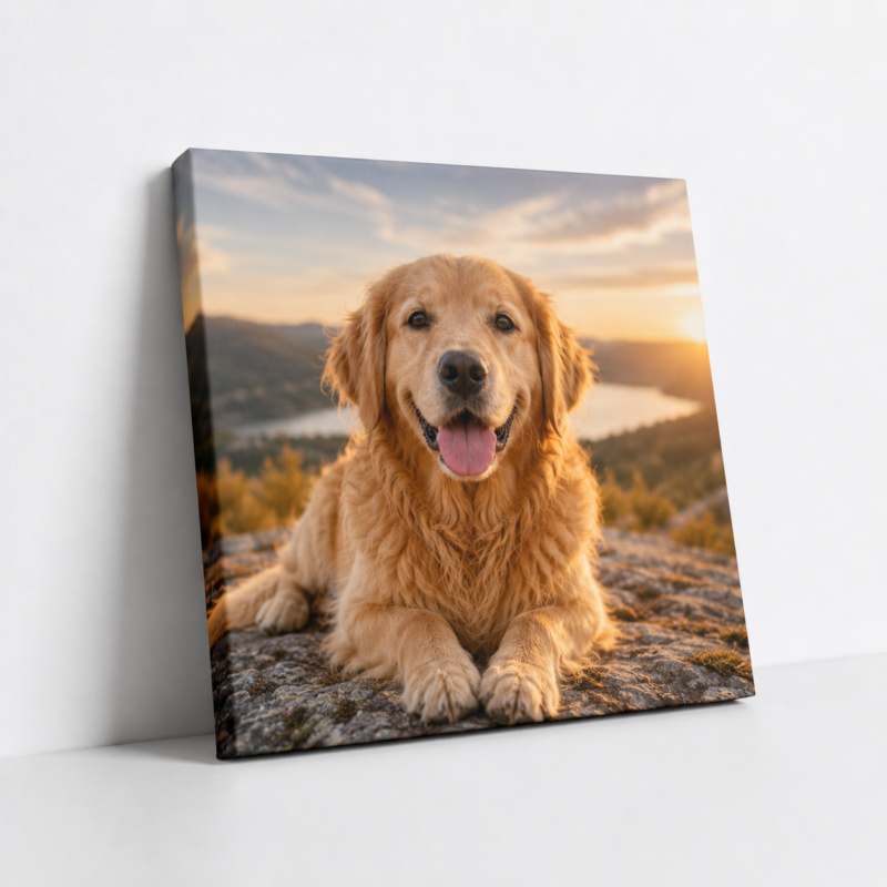 Square Collage Canvas Print