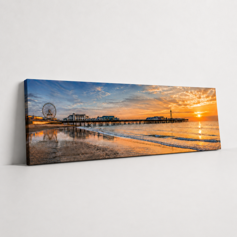 Panoramic Collage Canvas Print