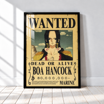 WANTED BOA HANCOCK wall art