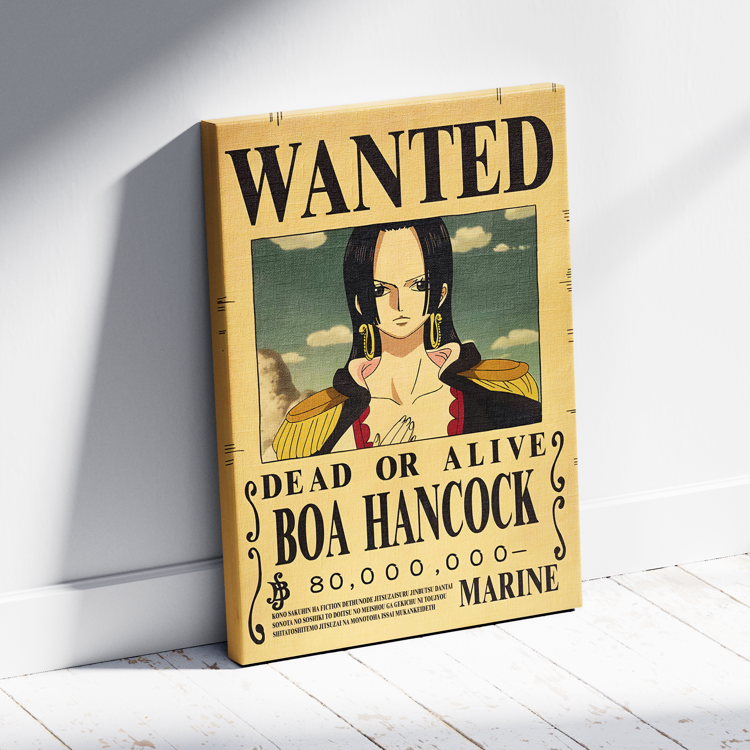 WANTED-BOA-HANCOCK WANTED BOA HANCOCK wall art