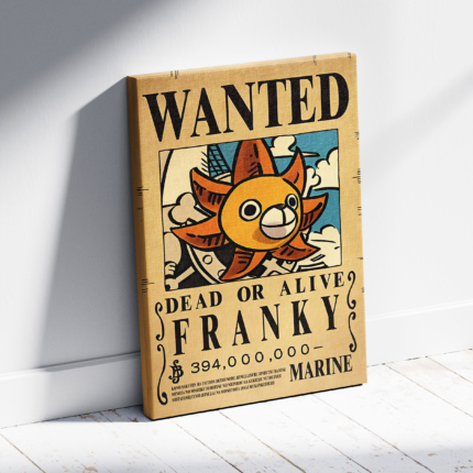 WANTED FRANKY wall art