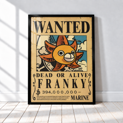 WANTED FRANKY wall art
