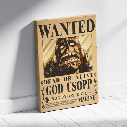 WANTED GOD USOPP wall art