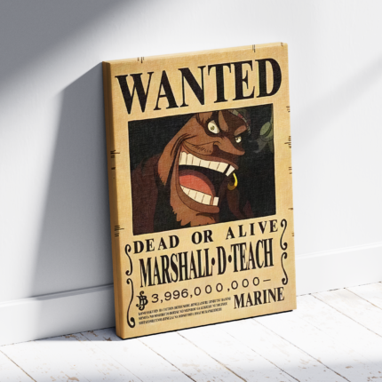 WANTED MARSHAL D TEACH wall art