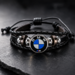 BMW Leather Bracelet